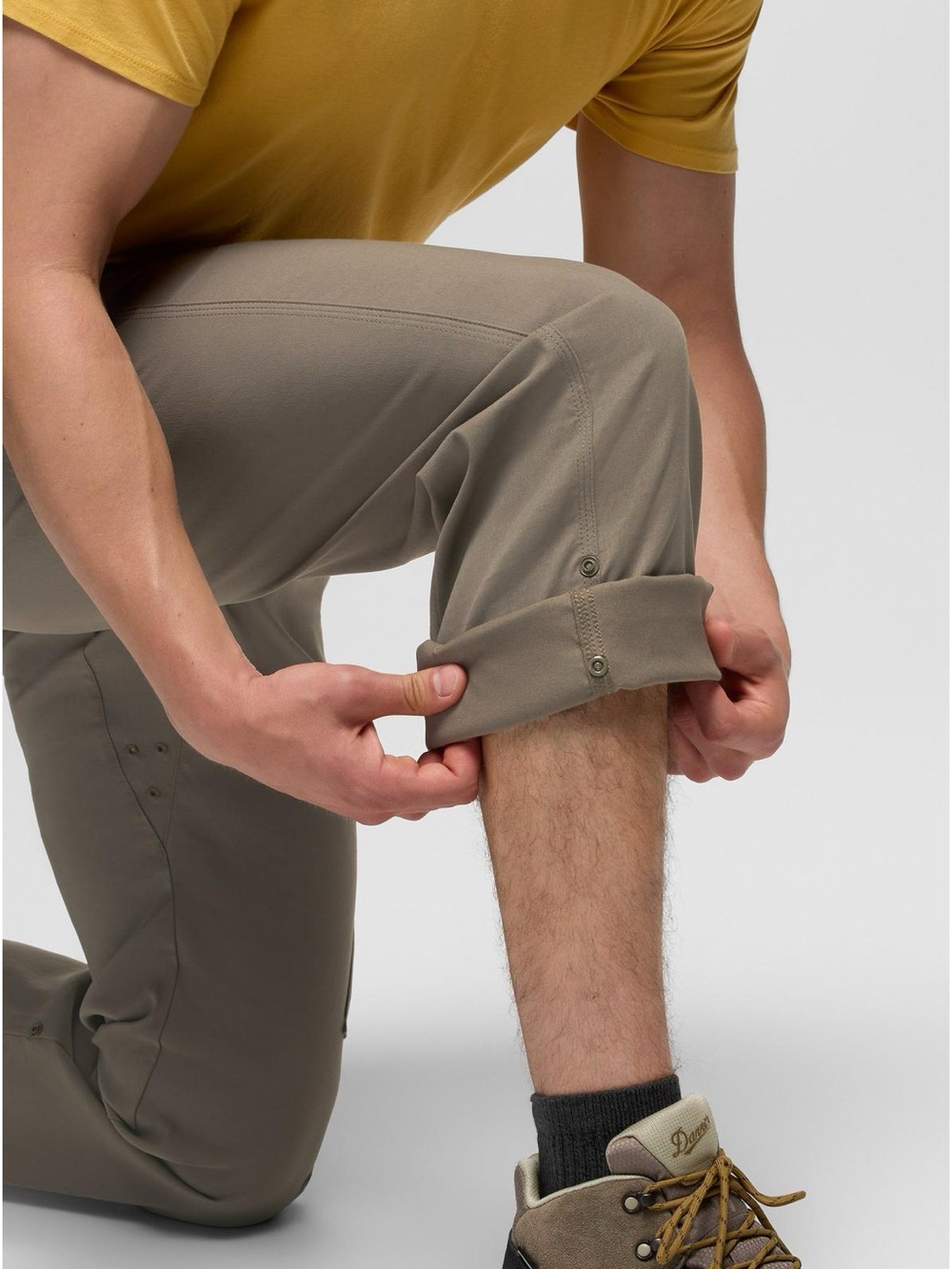 prAna Stretch Zion Relaxed Cargo Pants Olive Brown 28x30 Hiking - Picture 12 of 14